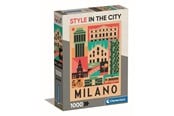 Puslespil - Clementoni Puzzle HQC Style in the City - Milan 1000 pieces 2D Puslespil - 39842