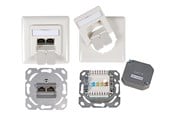 Netværkstilbehør - EFB NORDIC EFB-Elektronik Data Outlet - flush mount outlet - ET-25211.2V1
