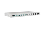 Netværkstilbehør - EFB NORDIC EFB-Elektronik fibre-optic splice box - 1U - 19" - 50/125µ extendable OM3 - BA71901L12OM3