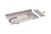 Netværkstilbehør - EFB NORDIC EFB-Elektronik fibre-optic splice box (vertical) - 1U - 19" - 50/125µ OM4 extendable - BA71901L12OM4