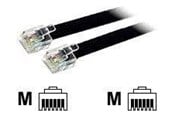 Netværkskabel - EFB NORDIC EFB-Elektronik phone cable - 6 m - black - Sort - 6m - K2404SW.6
