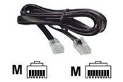 Netværkskabel - EFB NORDIC EFB-Elektronik network cable - 6 m - black - Sort - 6m - K2406SW.6