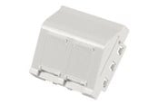 Netværkstilbehør - EFB NORDIC EFB-Elektronik ET-25028 - outlet mounting plate - ET-25028