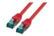 Netværkskabel - EFB NORDIC EFB-Elektronik patch cable - 50 m - red - Rød - 50m - MK6001.50R