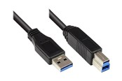 USB kabel - Alcasa electronik Good Connections - USB cable - USB Type A to USB Type B - 1 m - 2710-S01