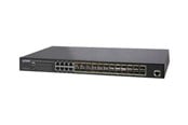Switch - PLANET GS-5220-16S8CR - switch - 24 ports - Managed - rack-mountable - GS-5220-16S8CR