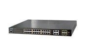 Switch - PLANET GS-4210-24PL4C - switch - 24 ports - Managed - rack-mountable - GS-4210-24PL4C
