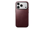 Mobil - Covers & Cases - Nomad Modern Leather Case - burgundy (Horween) - iPhone 18 Pro/17 Pro - NM009209858
