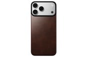 Mobil - Covers & Cases - Nomad Magnetic Leather Back - rustic brown (Horween) - Magsafe - iPhone 18 Pro Max/17 Pro Max - 114774118E8E