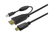 USB kabel - Vivolink Touchscreen - USB cable kit - 24 pin USB-C to HDMI USB Type B - 7.5 m - PROUSBCHDMIUSBB7.5