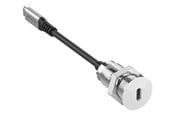 USB kabel - Vivolink - USB-C cable - USB-C to USB-C - 30 cm - PROUSBCMF0.3SOCKET-W