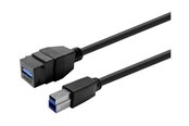USB kabel - Vivolink Pro - USB cable - USB Type A to USB Type B - 3 m - PROKEYUSB3AFBM3B