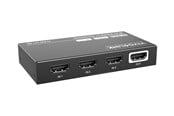 Skærm & Lyd switch - Vivolink - video/audio splitter - 8k60Hz - 3 ports - VLSW131-8K