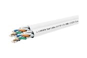 Netværkskabel - Lanview Dual bulk cable - 305 m - white - Hvid - 305m - LVN122163