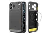 Mobil - Covers & Cases - Spigen Rugged Armor MagSafe - gray - iPhone 18 Pro/17 Pro - ACS12148