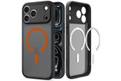 Mobil - Covers & Cases - Spigen Ultra Hybrid MagSafe - frost black orange - iPhone 18 Pro/17 Pro - ACS12162