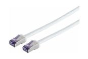 Netværkskabel - Lanview patch cable - 10 m - white - Hvid - 10m - LVN-CAT6A-FLEX-10MWH