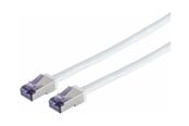 Netværkskabel - Lanview patch cable - 20 m - white - Hvid - 20m - LVN-CAT6A-FLEX-20MWH