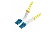 Netværkskabel - Lanview Bendable patch cable - 1 m - yellow - Gul - 1m - LVO231406-FLEX