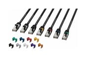 Netværkskabel - Lanview SmartClick network cable - 5 m - black - Sort - 5m - LV-SFTP6A05B