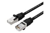 Netværkskabel - Lanview SmartClick patch cable - 10 m - black - Sort - 10m - LV-SFTP6A10B