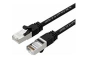 Netværkskabel - Lanview SmartClick network cable - 25 m - black - Sort - 25m - LV-SFTP6A25B