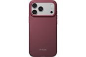 Mobil - Covers & Cases - PITAKA Summa Case Argyle - Burgundy - iPhone 18 Pro Max/17 Pro Max - KI1805SPM