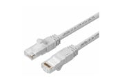 Netværkskabel - Lanview SmartClick network cable - 5 m - white - Hvid - 5m - LV-UTP6A05W