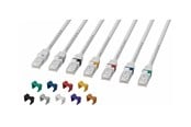 Netværkskabel - Lanview SmartClick network cable - 7.5 m - white - Hvid - 7.5m - LV-UTP6A075W