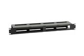Rack skabe - Lanview by Logon - rack R-type cable organiser - with cover - 1U - RAO420BL