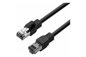 Netværkskabel - Lanview patch cable - 2 m - black - Sort - 2m - LVN602SOUT