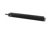 Strømkabel (ekstern) - Lanview - power distribution strip - 13A - LVR-3MUK-SPD-UK8