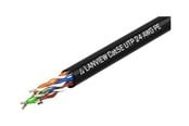 Netværkskabel - Lanview bulk cable - 305 m - black - Sort - 305m - LVN122149