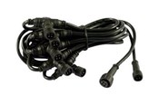 Strømkabel (ekstern) - ALLNET Synergy 21 - power extension cable - 4-pin XLR to 4-pin XLR - 3 m - S21-Led-L00057