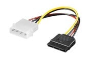 Strømkabel (intern) - Alcasa electronik Good Connections - power adapter - 4 PIN internal power to SATA power - 15 cm - 5021-ATA