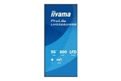 Infoskærme & Digital Skiltning - iiyama ProLite LH5566UHSB-B1AG 54.6" Class (55" viewable) LCD flat panel display - 4K - for digital signage - LH5566UHSB-B1AG