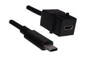 USB kabel - Bachmann - USB-C extension cable - USB-C to USB-C - 50 cm - 917.1212