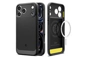 Mobil - Covers & Cases - Spigen Rugged Armor MagSafe - matte black - iPhone 18 Pro/17 Pro - ACS12147