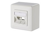 Netværkstilbehør - METZ Connect network surface mount box - 130B20D20002KE