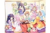 Spil tilbehør - Idea Factory Neptunia's Cozy Kotatsu - Fleece Blanket 60" x 50" - 5060112439865
