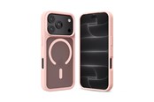 Mobil - Covers & Cases - CRONG Hybrid MATTE Magnetic case with MagSafe for iPhone 18 Pro / iPhone 17 Pro - Pink - CRGHMMIP1863PPNK