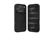 Mobil - Covers & Cases - CRONG Hybrid MATTE Magnetic case with MagSafe for iPhone 18 Pro Max / 17 Pro Max - Black - CRGHMMIP1869PBLK