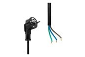 Strømkabel (intern) - MicroConnect - power cable - Type F/E to open end - 5 m - MC-PE005SCHB-OE