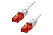 Netværkskabel - ProXtend patch cable - 15 m - white - Hvid - 15m - 6UTP-15W
