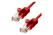 Netværkskabel - ProXtend patch cable - 15 m - red - Rød - 15m - 5UTP-15R