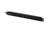 Strømkabel (ekstern) - Lanview - power distribution strip - 13A - LVR-2MDK-SPD-DK8