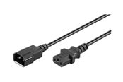 Strømkabel (ekstern) - MicroConnect - power extension cable - IEC 60320 C14 to power IEC 60320 C13 - 1.8 m - PE040618-6A
