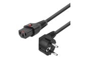 Strømkabel (intern) - MicroConnect - power cable - power CEE 7/7 to power IEC 60320 C13 - 2 m - MC-SCHC13-2