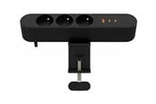 Strømkabel (ekstern) - MicroConnect - power strip - 67 Watt - MC-MDPS-FR3-67W