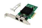 Netværksadapter (netkort, printserver mv.) - MicroConnect - network adapter - PCIe 2.0 x4 - Gigabit Ethernet x 2 - MC-PCIEX4-82576-D